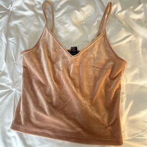 Forever 21 Velvet Tank Top